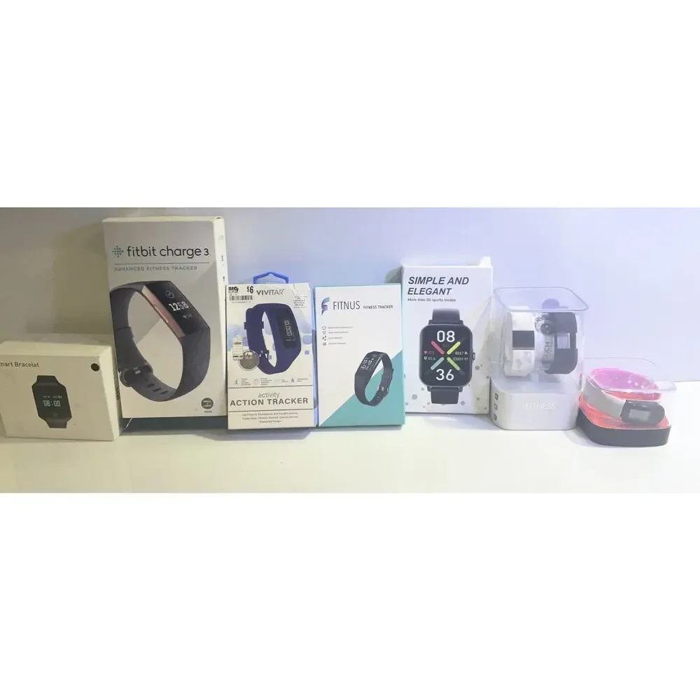 LOT OF 100 + Fitbit Watches Versa Charge Inspire Sense FOR PARTS and REPAIR